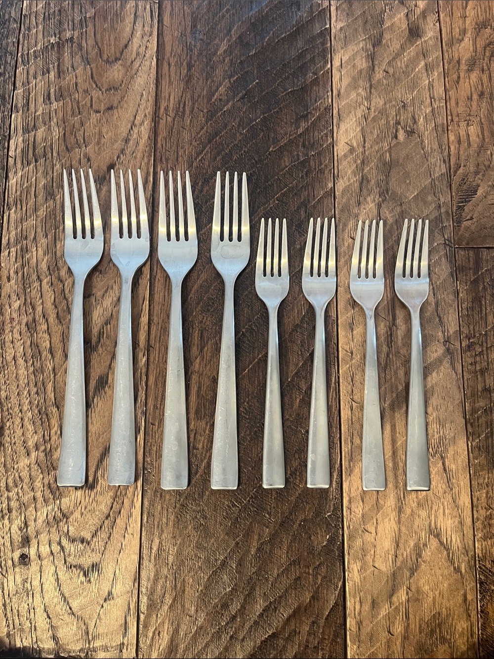 GS Gourmet Settings Stainless Forks (8)
